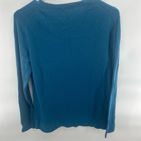 Blue Sweater with Fox and Stars Design - Picture 3 of 6